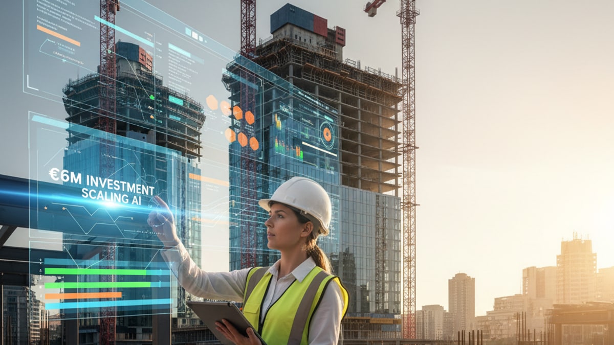 Conmeet Secures €6M Seed Funding to Scale AI Operating System for Construction
