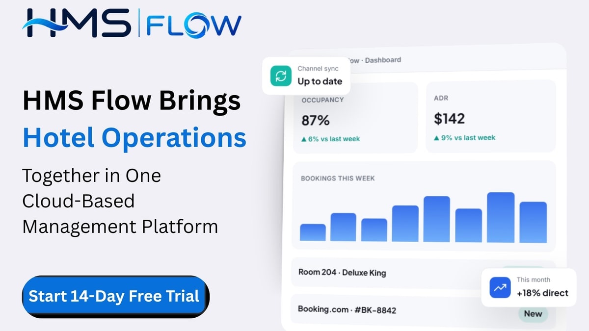 Turkish Startup HMS Flow Spotlights Integrated Cloud Hotel Management Platform