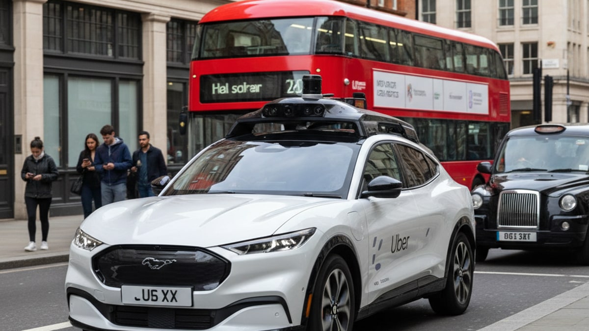 Wayve Launches UK's First Autonomous Ride-Hailing Service in London with Uber