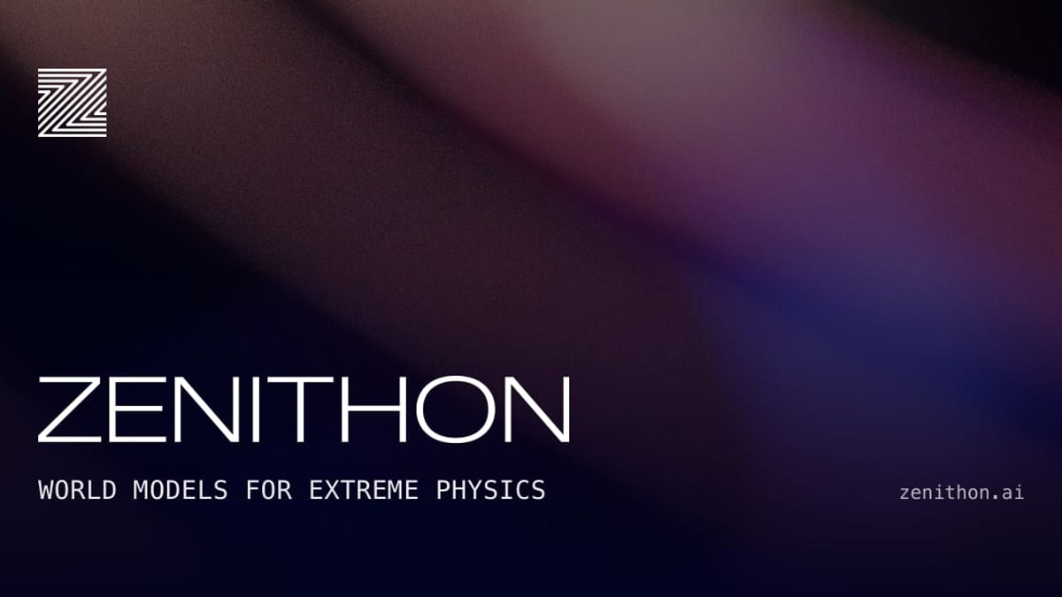 Zenithon AI Secures $10M to Accelerate Fusion and Rocketry Simulations with AI World Models